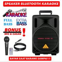Gambar Speaker Bluetooth Karaoke Ukuran Jumbo Extra Mega Bass Gratis Mic / Salon Aktif Polytron Kimiso Terbaru Wireless dari NUANSA STORE 96 undefined 1 Tokopedia