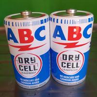 Gambar (isi 2 pcs) Baterai ABC ukuran besar R20/D original untuk senter, radio, timbangan dan lainnya dari PUSAT JEMURAN SOLO undefined 3 Tokopedia