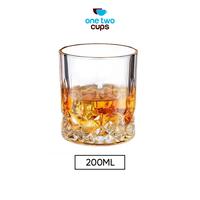 Gambar One Two Cups Gelas Crystal Classic Rock Glass 200ml - NRB14 dari One Two Cups Official Store undefined 1 Tokopedia