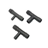 Gambar T-Shaped Hose Tee 1I2" To 8mm 10mm 1/2 Reducer Tee Barbed Connectors 3-Way Water Splitter Poultry Farming Tools 10Pcs dari Tyson Arlo Green undefined 3 Tokopedia
