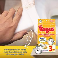 Gambar Mr. Bagus Magic Sponge (Spon Ajaib) 3's - 1 Pack dari Bagusmart undefined 4 Tokopedia
