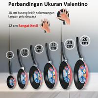 Gambar [RD] Maspion Maxim Valentino / Neostone 18cm 20cm 22cm 24cm 26cm 28cm - Frypan Anti Lengket Teflon Goreng Tumis Teflon Kulit Risol Lumpia Kitchenware Alat Dapur Masak - VALENTINO 12 CM dari Ratu dapur_NEW undefined 4 Tokopedia