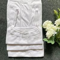 Gambar Grosir 12 Pcs Singlet Renda Putih ( Kamisol ) Size L,XL,3L Singlet Perempuan Miniset Fashion Sd,Smp,Remaja,Dewasa Katun Wanita Panjang Bh Cewek Lembut - L, 6 dari haninshop.co undefined 3 Tokopedia
