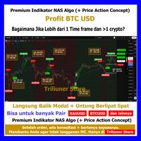 Gambar [NAS ALGO + Price Action Concept] Indikator Trading untuk Scalping dan Swing - Cocok untuk Gold XAUUSD, Bitcoin BTCUSD, Crypto - Indikator Tradingview Pine Editor Decoded dari Triliuner Store undefined 2 Tokopedia