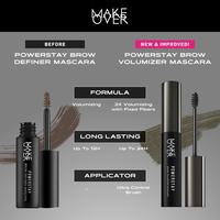 Gambar Make Over Powerstay Brow Volumizer Mascara 5g - 1.0 Light Brown, Make Over dari Kios 0fficial undefined 3 Tokopedia