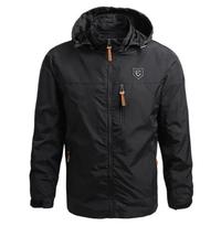 Gambar EIGHTEEN MAMIMA - Jaket parasut Pria dan Wanita Bahan Taslan Hitam Full Unisex Resleting Kupluk Topi Distro - Hitam, M dari MAMIMA_NEW undefined 1 Tokopedia