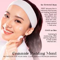 Gambar ADARA P.M.S Enzyme Wash + Ceramide Pudding Moisturizer | melembabkan memperbaiki skin barrier moisturizer acne prone skin salicylic acid - Enzyme Wash + Pudding dari Adara Cosmetics undefined 3 Tokopedia