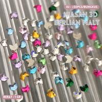 Gambar Hiasan Kuku 3D Berlian Imitasi Malt Diamond Glass / Nail Accesories Rhinestone Silver Gold Colorful Decoration for Nail Art - ZT#01 dari HappyBeautyNails undefined 5 Tokopedia