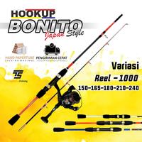 Gambar Satu Set Joran Pancing Laut Japan Style Max Drag 16kg dan Reel 1000 2000 3000 4000 6000 1 Set Lengkap Mancing Kolam Sungai Pinggiran Laut Pasiran Waduk Danau - Set Reel 1000, 150 CM dari 31 Fishing undefined 5 Tokopedia