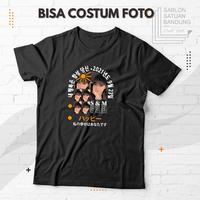 Gambar Kaos Custom Foto Sendiri Kaos Sablon Foto Satuan Kaos Pria dan Wanita Distro kaos aesthetic Combed Dewasa - Hitam, S dari Sablon Satuan Bandung undefined 4 Tokopedia