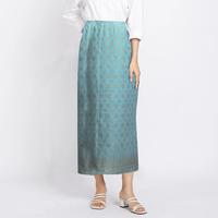 Gambar Zahra Batik - Rok Batik Span Katun Prada Motif Songket Rok Kebaya Kirana Bawahan Wisuda Kondangan Nikahan - Burgundy, Allsize fit to L dari ZAHRA BATIK SHOP undefined 5 Tokopedia