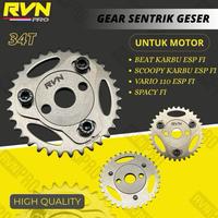 Gambar ADJUSTABLE TIMING GEAR GIR GIGI SENTRIK GESER MIO JUPITER MX MXKING JUPITER Z VEGA KARISMA SUPRA X 125 WR155 SONIC 150 R NMAX AEROX MIO J XRIDE SOUL GT MIO J MIO GT JUPITER Z1 Z1 VEGA R SUPRA GTR NEW CB 150 CBR 150 R15 XABRE XSR BEAT VARIO 150 RVN PRO - MIO/FINO/NOUVO, GEAR SENTRIK GESER dari HMS MOTORR undefined 4 Tokopedia