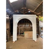Gambar Pintu masuk pernikahan / Pintu gare pernikahan / Gapura pernikahan / Pergola / Pintu masuk pelaminan / Pintu masuk wedding  / Backdrop - Sudah Cat dari ZK FURN undefined 1 Tokopedia