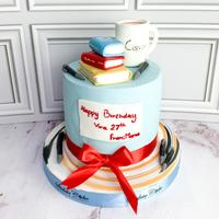 Gambar Kue Ulang tahun/Birthday Cake/Kue Birthday Tema Coffe and rokok/Kue Birthday Jakarta dari The Cake Corner Jakarta undefined 2 Tokopedia