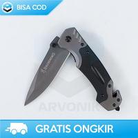 Gambar Pesta Ceria Store - Pisau Lipat Folding Knife Survival Tools Foldable Browning Stainless dari Pesta Ceria Store undefined 3 Tokopedia