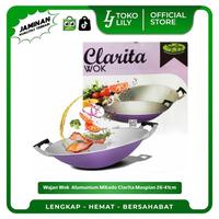 Gambar Wajan Wok Wajan Penggorengan Alumunium Mikado Clarita Maspion 26-41cm - 35cm dari TokoLilySemarang undefined 1 Tokopedia