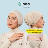 Gambar Rdahijab - Ciput Turki Ikat Silikon Tencel Anti Slip Original | Inner Cap Underscarf Hijab, Dalaman Kerudung Jilbab, Premium Silicon, Nyaman, Anti Geser, Anti Budeg, Adem Menyerap Keringat, Anti Pusing, Anti Bakterial Aa - Light Beige Silikon dari Titis Nur undefined 2 Tokopedia