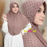 Gambar Bergo prisket polkadot / Mariam pet prisket polkadot /bergo prisket premium dari Trendhijabjkt undefined 1 Tokopedia