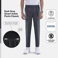 Gambar Kasual Celana Dark Grey Smart Waist Ankle Pant - L dari KASUAL undefined 1 Tokopedia