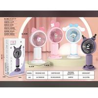 Gambar ￼Kipas Angin Genggam Karakter Kartun Sanrio Kuromi Hello Kitty Melody Cinamoroll Mini Portable Bahan Silikon Warna Lucu dari imanuellamp undefined 2 Tokopedia