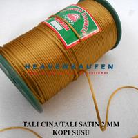 Gambar Tali Cina / Tali Satin Cina 2 mm Harga Per 10 Meter Untuk Material Tali Gelang Kalung Dll - hitam dari Heaven Kaufen undefined 3 Tokopedia