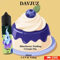 Gambar Liquid Vape Davjuz Premium Vapor Blueberry Puding Cream Fla Fla 60ML Puding Blueberry N1c 3mg 6mg 9mg 12mg Enak Murah - 3mg dari Drea2warehouse undefined 1 Tokopedia