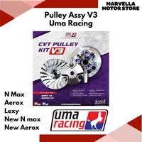 Gambar Pulley Set Cvt Uma Racing V3 Aerox  155 Nmax Lexi dari marvella motor store undefined 1 Tokopedia