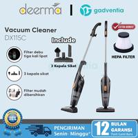 Gambar Deerma DX115C Portable 2IN1 Silent Vacuum Cleaner Alat Penyedot Debu - DX115C dari GADVENTIA undefined 1 Tokopedia