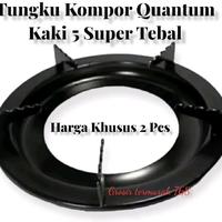 Gambar 2Pcs Tungku Kompor Gas Bulat Quantum / Tatakan Kompor Quantum Tebal - Brand Quantum - 1Pcs Tungku Bulat Quantum dari AbizarsKompor21 undefined 2 Tokopedia