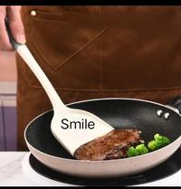 Gambar Sodet Silikon Sutil Spatula Full Silicone Tahan Panas - Biru Abu dari Smile717 undefined 3 Tokopedia
