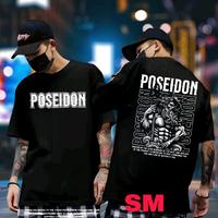 Gambar Kaos Poseidon Pria Keren (Kode 037) - Baju Distro Combed Kekinian - Outfit Cowok Zaman Now - HITAM KODE 037, M dari TK SUKSES MULIA99 undefined 2 Tokopedia