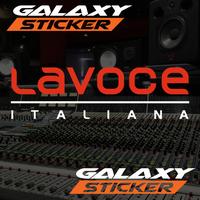 Gambar cutting sticker hardcase box sound system lavoce.stiker audio alat musik logo lavoce - kombinasi 20x5cm dari Galaxy Sticker_NEW undefined 2 Tokopedia