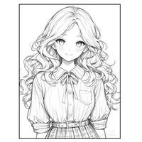 Gambar ANIME Coloring Book For Kids And Adult Buku Mewarnai Sketsa Hitam Putih Menggambar Anak TK SD Remaja - 10 Halaman Bonus 2 Halaman, A4 220gsm dari Surrexit.id undefined 5 Tokopedia