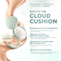 Gambar Wardah Colorfit 5D Blur Cloud Cushion SPF 50 PA++++ 15g Wajah - 21W LInen dari FC ONE1 undefined 2 Tokopedia