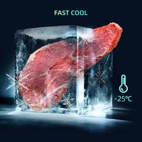 Gambar Changhong Kulkas 2 Pintu No Frost Refrigerator Kapasitas 220 Liter - FTM280NB Black dari Changhong Medan Official undefined 3 Tokopedia