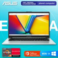 Gambar ASUS VIVOBOOK GO 14 E1404FA RYZEN  3 7320U RAM 8GB 256GB/512GB SSD WIN11+OHS+M365 14" FHD - COOL SILVER, TANPA ANTIGORES dari Planet Computer Store undefined 1 Tokopedia