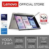 Gambar LENOVO Yoga 7 2-in-1 14ILL10 Core Ultra 7 256V 16GB 1TB SSD 14" 2.8K WQXGA+ Windows 11 Home Single + Microsoft 365 Basic + Office Home 2024 dari FLIXX.ID undefined 1 Tokopedia