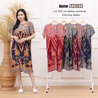 Gambar Daster batik Pekalongan Motif Terbaru LD 100 PB 115 // baju tidur santai wanita murah berkualitas Busui Friendly kancing depan Ibu Hamil // Bahan Rayon Adem nyaman di pakai harian // Bisa COD Bumil Dress - Anggun, WARNA RANDOM dari Batik Indah Fashion undefined 1 Tokopedia