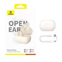 Gambar TWS BASEUS BASS OWS 15 CLIP OPEN EAR STELLAR WHITE dari btgcom undefined 3 Tokopedia