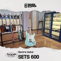 Gambar SQOE SEST600 HSS Stratocaster With Roasted Maple Neck - Hijau dari Seven Stereo Malang undefined 2 Tokopedia