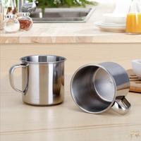 Gambar Cangkir Stainless 7 8 9 cm Gelas Besi Mini Mug Jadul Tumbler Cup Kecil Kitchenware Steel - 6cm dari TOPSOUL undefined 2 Tokopedia