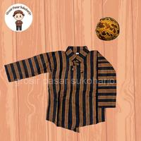 Gambar Baju sorjan + Blangkon // Surjan Anak laki-laki pakaian adat jawa Paud TK SD - S dari Grosirpasarsukoharjo_NEW undefined 1 Tokopedia
