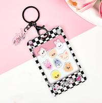 Gambar Photocard Holder Acrylic Shaker Kpop Blackpink Stray Kids Twice SKZoo Lovely Sooya Gomdeuki Rosie Ppeu - Blackpink Black dari Korea Edition_NEW undefined 2 Tokopedia
