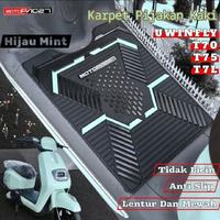 Gambar Motopad27 Karpet Sepeda Listrik Uwinfly T70 T75 T7L - Premium Quality - Merah dari Auto Aksesoris 99 undefined 1 Tokopedia