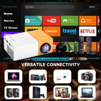 Gambar Yg300 Portable Mini Proyektor 4K Led Lcd Projector Hdmi Proyektor Media Player Beamer Tv Film Video Laptop Ponsel Projektot - Proyektor mini dari hanipah shop 89 undefined 3 Tokopedia