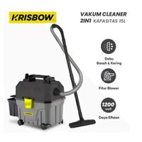 Gambar KRISBOW FRVCW15 PENYEDOT DEBU MULTI FUNGSI 15 LITER 2IN1 WET & DRY VAKUM CLEANER dari Store Sinar Lestari undefined 4 Tokopedia