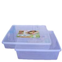Gambar Tempat donat /wadah plastik donat /tempat roti/makanan merk Nagamas M DAN L Penyimpanan - Medium [ M ] dari BERKAH SINAR BARU undefined 5 Tokopedia