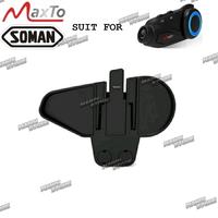 Gambar Bracket Breket Clamp Kit Clip Klip Mounting 3M Tempel Bluetooth Intercom Helm Maxto Soman M3 M2 Not Ejeas TMAX Parani Sena Packtalk dari GROSIRR ELVIANYAR BERMOTIF12 undefined 1 Tokopedia