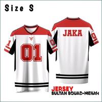 Gambar Jersey sultan Squad / Jersey Bola / Jersey Futsal / Jersey Vintage Merah JAKA L  nisa Costom Nama Sport - Merah S dari D2Clothing undefined 4 Tokopedia
