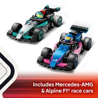 Gambar LEGO City 60444 F1 Garage & Mercedes-AMG & Alpine Cars dari Alvin Shop 27 undefined 2 Tokopedia